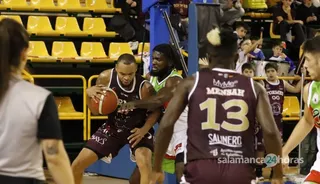 Kessly Felizor, ante el CB Tormes | FOTO SALAMANCA24HORAS.COM