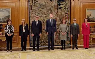 La salmantina Teresa Peramato promete su cargo como nueva fiscal general del Estado ante el Rey | ICAL