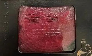Carpaccio de vacuno 'Roler Gran Selección'. Foto @aesan_gob_es