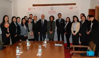 Los modelos de desarrollo cultural de la USAL, ejemplo para políticos chinos