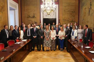 Reunión mantenida por la portavoz del GPP en el Senado, Alicia García, con la consejera de Movilidad y Transformación Digital de Castilla y León, María González Corral - ICAL