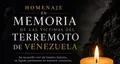 Cartel homenaje a la víctimas de Venezuela
