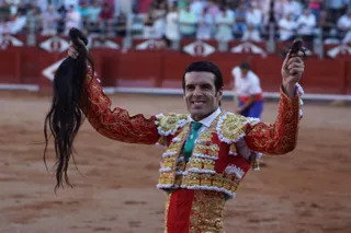 Emilio de Justo en Salamanca tras indultar a 'Buenasuerte' de Garcigrande | Juanes