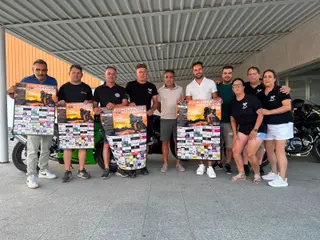 Presentación de la jornada mototurística de Ciudad Rodrigo 