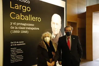 Inauguración de la exposición ‘Francisco Largo Caballero y el protagonismo de la clase trabajadora’