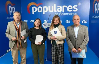Los procuradores del PP por la provincia de Salamanca