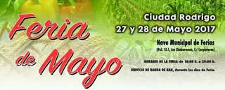 Cuenta atrás para disfrutar de una nueva edición de la Feria de Mayo de Ciudad Rodrigo