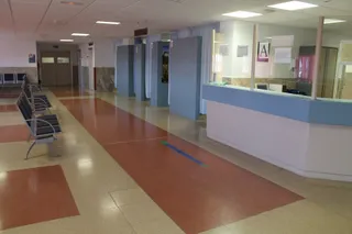 Hospital, Pasillo, Sala de espera, Recepción