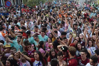 Imagen de archivo de las Ferias y Fiestas de Peñaranda de Bracamonte