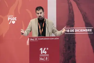 Luis Tudanca, secretario general del PSOE en Castilla y León