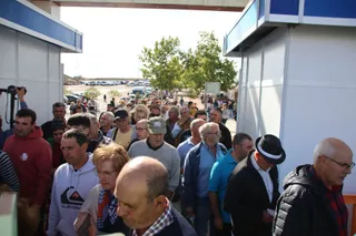 Ambiente en Salamaq el domingo 3 de Septiembre. Fotos Andrea M.