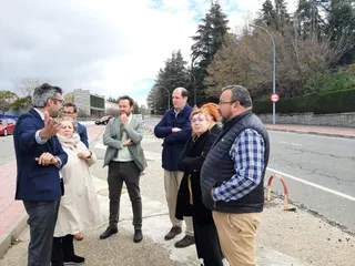 Obras carretera de Béjar