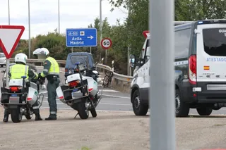 Herido un ciclista en la rotonda del Leclerc
