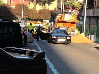 Atropello en la calle Los Hidalgos