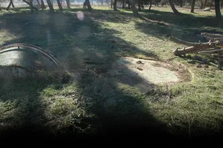 Los alumnos de la acción formativa Parque de la Dehesa recuperan un minigolf oculto por la maleza