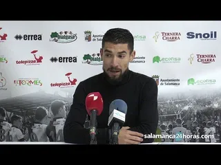 Rueda de prensa de Diego Merino tras la suspensión del Unionistas - Astorga
