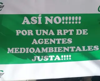 Asambleas y concentraciones de los agentes medioambientales para denunciar la eliminación de 70 plazas que pretende la Junta