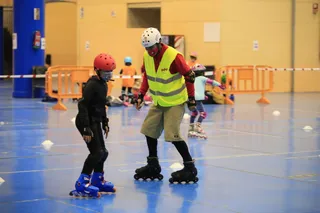 Jornadas de patinaje escolar.