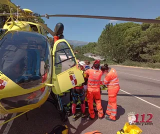 Helicóptero de la JCYL