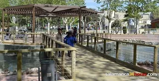 Reabierto al público el renovado parque de La Alamedilla
