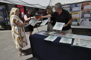 Campaña de concienciación sobre el medioambiente en Santa Marta