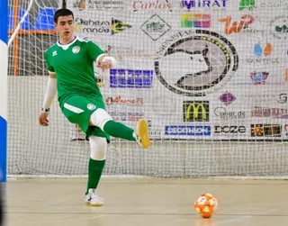 Alonso, portero del Salamanca FS | FOTO SALAMANCA FÚTBOL SALA