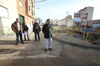Las obras de urbanización de las calles Segovia y Juan Miguel concluirán en febrero