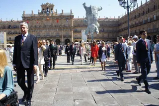 Fiestas de San Juan de Sahagún 2017: desfile de la Corporación municipal