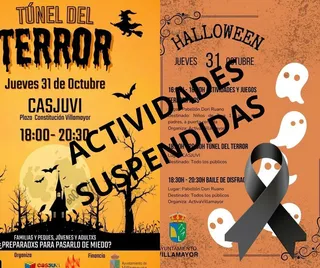 Suspendido Halloween Villamayor