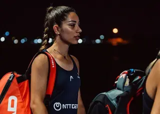 Carmen Goenaga, en el Premier Pádel de Puerto Cabello