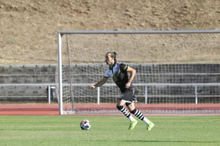 Manu Sánchez, en el choque ante el Leganés B / FOTO SALAMANCA24HORAS.COM