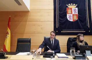 Juan Carlos Suárez-Quiñones comparece en las Cortes de Castilla y León - Rubén Cacho (ICAL)