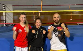Jaime Lizana Ciudad, Laura Cortés Martín y Claudia Criado Gutiérrez.