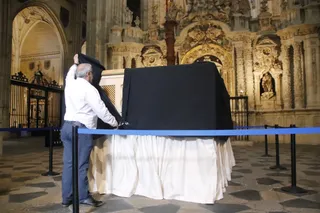 Presentación del nuevo paso de la Hermandad Jesús Amigo de los Niños.