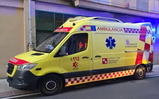Una ambulancia en Salamanca en una imagen de archivo