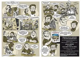 "Hala Unión, el cómic" llega al Cum Laude