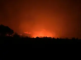 Incendio Forestal. Base Aérea del Maíllo, viernes 15 de julio de 2022- S24H