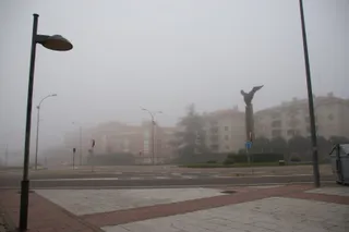 Mañana de niebla en Salamanca
