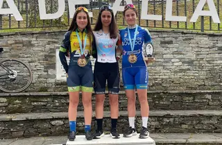 Nayara Villegas, ganadora de la prueba infantil en el Trofeo Allande | FOTO ENCHUFE SOLAR FEM