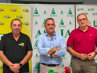 Las Opas De Castilla Y León Protestarán Frente a La Sede De La Junta De Castilla Y León. Imágenes Asaja