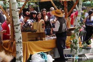 Mercado campesino en Miranda de Azan