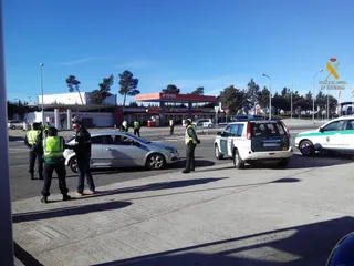 Operativo de la Guardia Civil en Fuentes de Oñoro