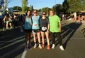 Podio femenino del XVI Cross Solidario El Encinar.