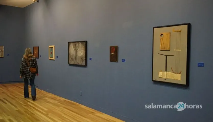 Exposición de pintura Zacarías González, centenario de su nacimiento en San Eloy (3)
