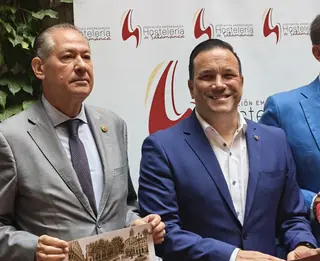 Fernando Carabias y Jorge Moro en la presentación de la Feria de Día 2026