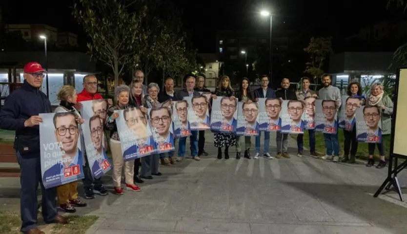 Foto PSOE José Luis Mateos Inicio de campaña