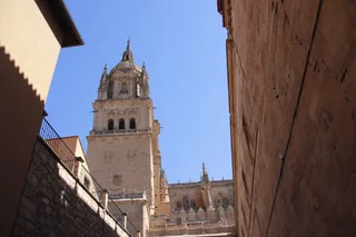 Catedral de Salamanca. Foto de archivo
