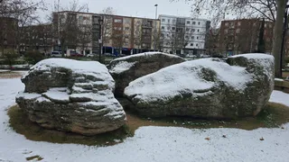 Nieve en Salamanca capital