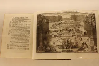 Una exposición de los jardines por el tiempo en la Biblioteca General Histórica