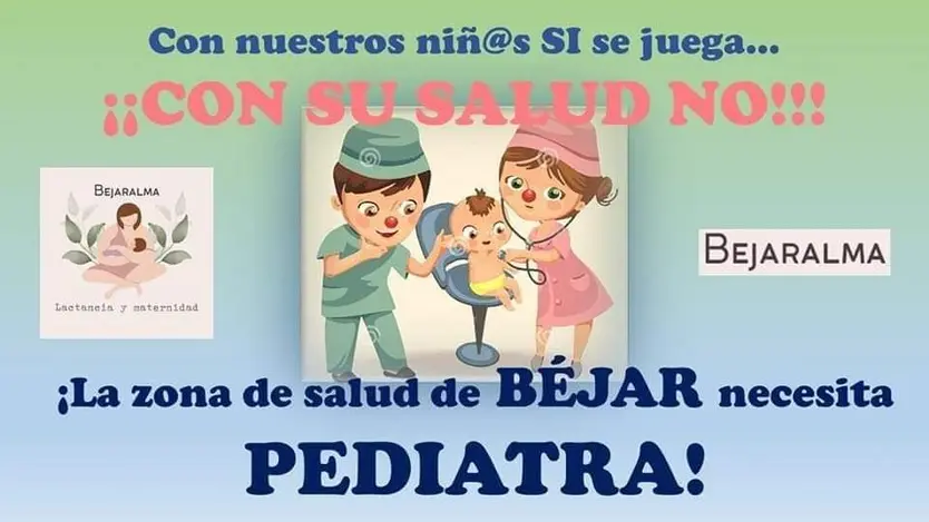 Padres de niños bejaranos denuncian la situación de "colapso" en las consultas de pediatría de la comarca